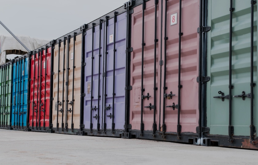 metal storage containers for self-storage